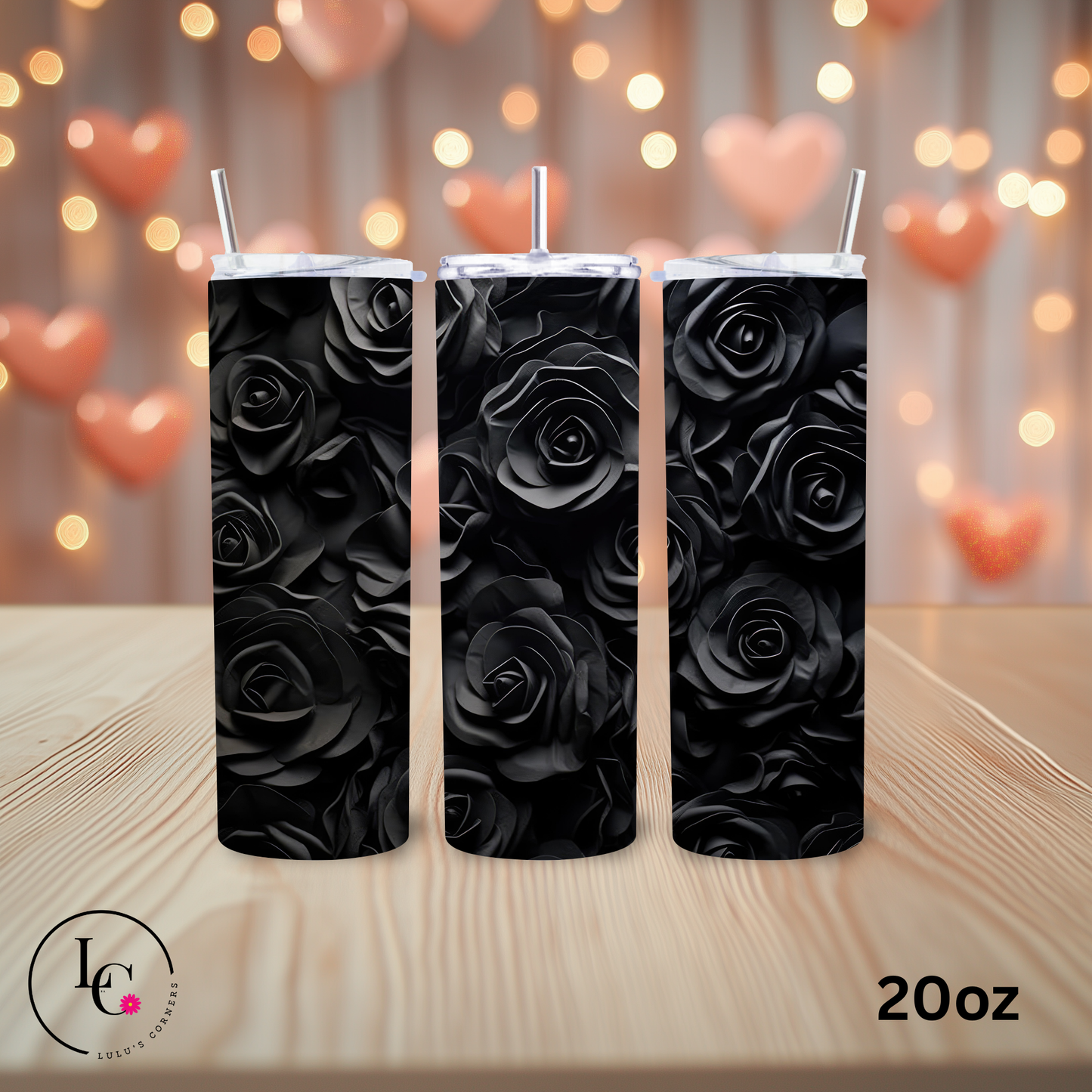 Black Roses Tumbler