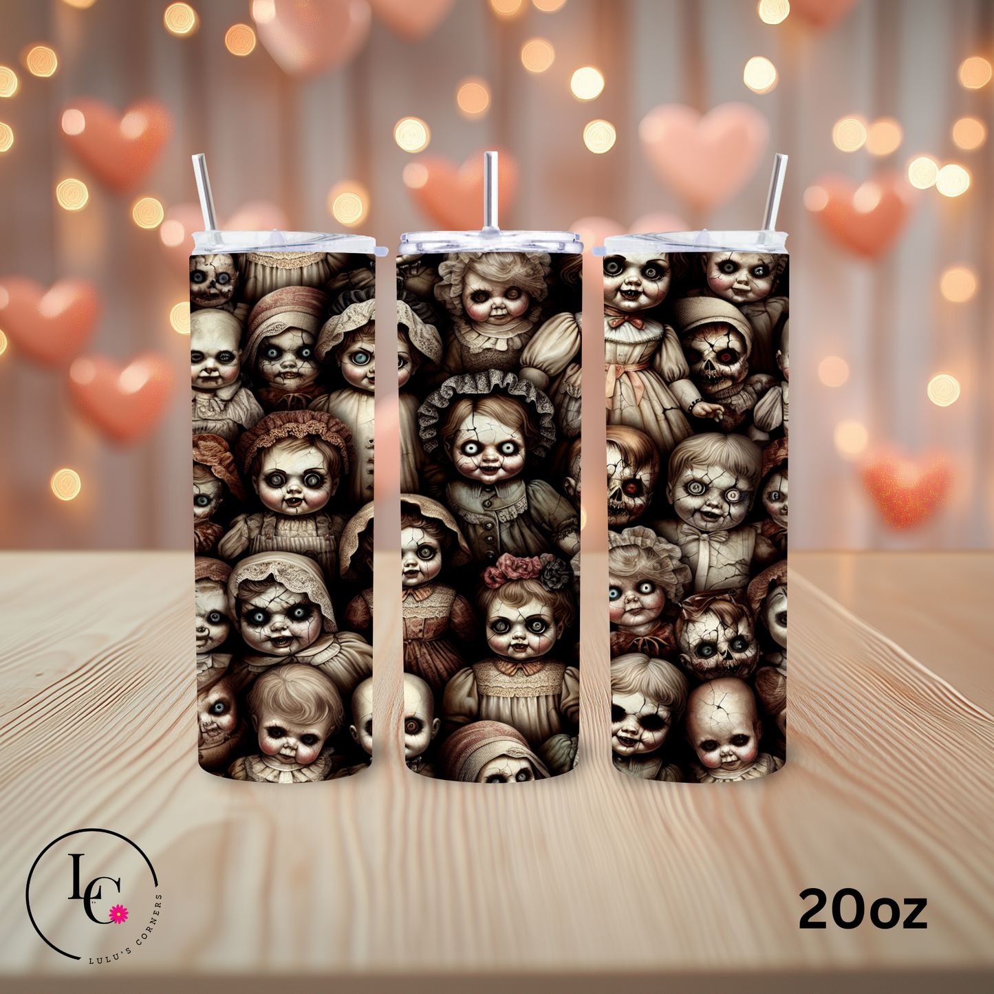 Creepy Dolls Tumbler