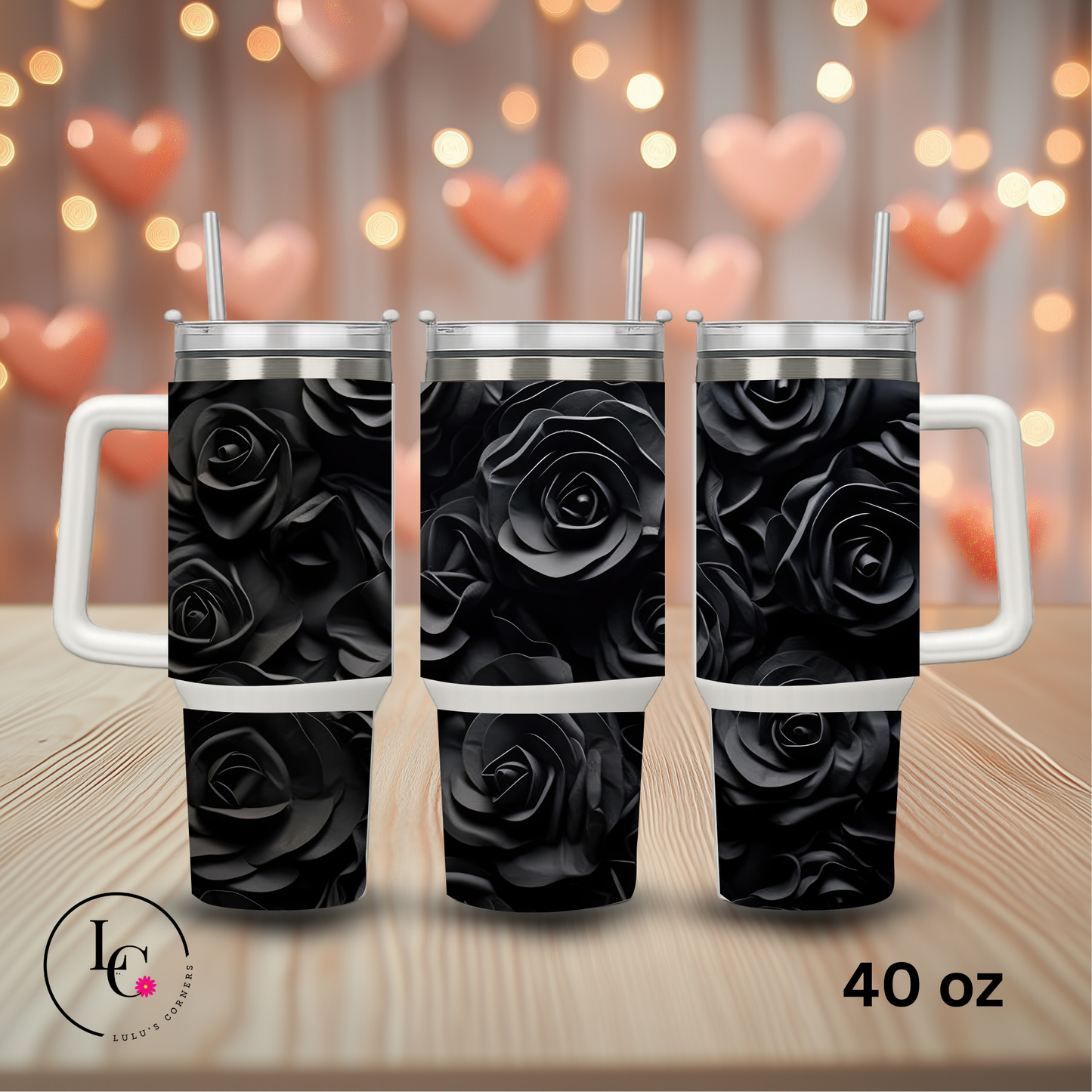 Black Roses Tumbler